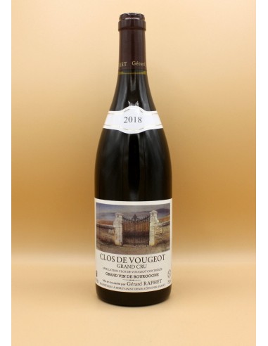 Gerard Raphet - Clos de Vougeot 2018 solde