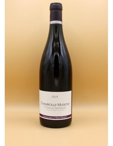 Domaine Sigaut - Chambolle-Musigny 1er Cru Les Groseilles 2021 Véritable concentré