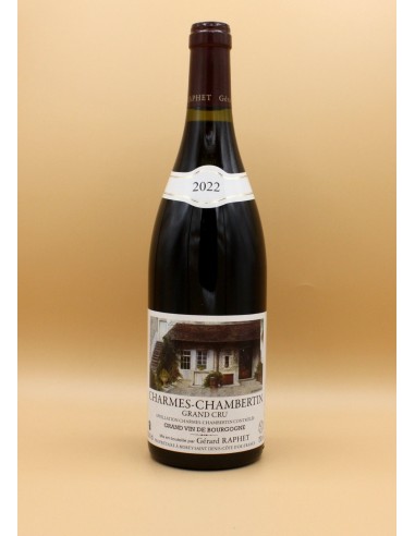 Gerard Raphet - Charmes-Chambertin Grand Cru 2022 livraison et retour toujours gratuits