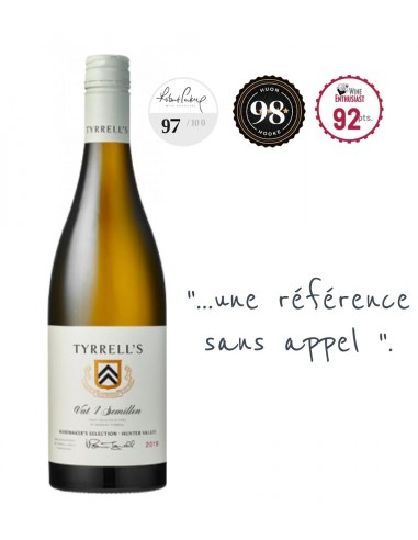 Tyrrell's, Winemaker Selection, 'Vat 1' Semillon 2016 brillant des détails fins