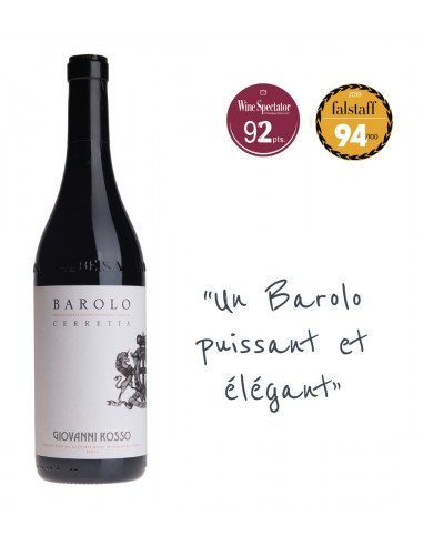 Giovanni Rosso, Barolo Cerretta 2015 Les êtres humains sont 