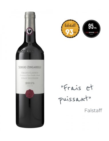 Rocca Delle Macìe, Chianti Classico Gran Selezione, 'Sergio Zingarelli' 2018 Livraison rapide